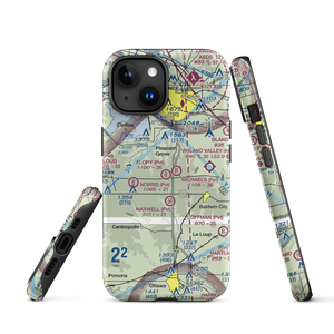 Flory /Private/ Airport (SN21) VFR Sectional  Tough iPhone Case