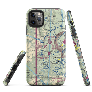 Flournoy Valley Airport (95OR) VFR Sectional  Tough iPhone Case