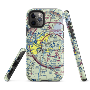 Flowood Industrial STOLport (MS90) VFR Sectional  Tough iPhone Case