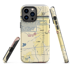 Floyd Ranch Airport (MT09) VFR Sectional  Tough iPhone Case