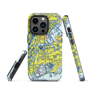 Flushing Airport (FLU) VFR Sectional  Tough iPhone Case