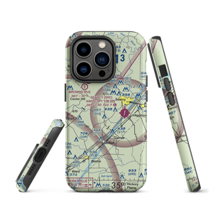 Fly N K Airport (26AR) VFR Sectional  Tough iPhone Case