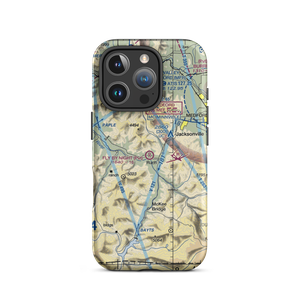 Fly By Night Airport (OG13) VFR Sectional  Tough iPhone Case