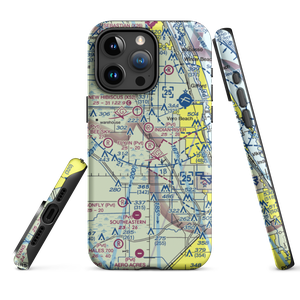 Fly In Ranches Airport (FD25) VFR Sectional  Tough iPhone Case