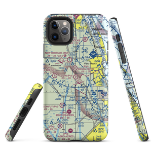 Fly In Ranches Airport (FD25) VFR Sectional  Tough iPhone Case