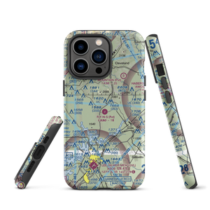 Fly-N-S Ranch Airport (GA09) VFR Sectional  Tough iPhone Case