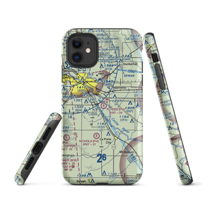 Flyers Airport (10IA) VFR Sectional  Tough iPhone Case