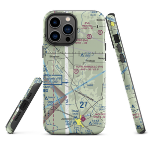 Flyin Armadillo Airport (TE55) VFR Sectional  Tough iPhone Case