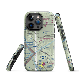 Flyin Armadillo Airport (TE55) VFR Sectional  Tough iPhone Case