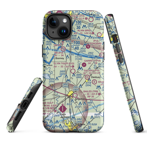 Flyin Tiger Airport (81D) VFR Sectional  Tough iPhone Case