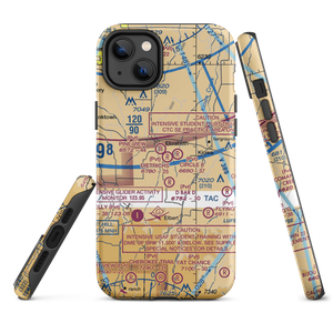 Flyin' B Ranch Airport (CD45) VFR Sectional  Tough iPhone Case