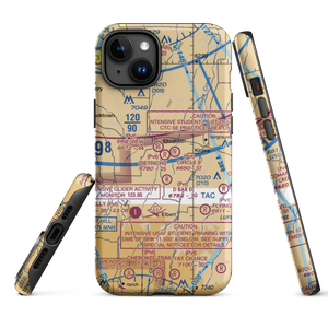 Flyin' B Ranch Airport (CD45) VFR Sectional  Tough iPhone Case