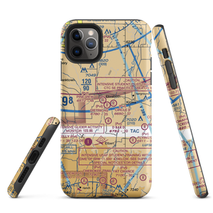 Flyin' B Ranch Airport (CD45) VFR Sectional  Tough iPhone Case