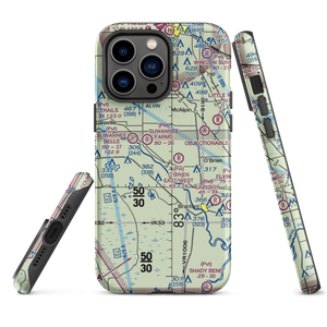 Flying 'F' Farms Airport (4FD2) VFR Sectional  Tough iPhone Case