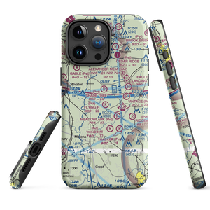 Flying 'H' Ranch Airport (GA68) VFR Sectional  Tough iPhone Case