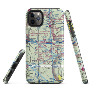 Flying 'H' Ranch Airport (GA68) VFR Sectional  Tough iPhone Case