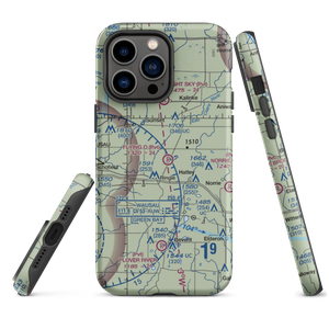 Flying 'O' Airport (3WI4) VFR Sectional  Tough iPhone Case