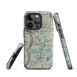 Flying 'O' Airport (3WI4) VFR Sectional  Tough iPhone Case