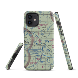 Flying 'O' Airport (3WI4) VFR Sectional  Tough iPhone Case