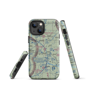 Flying 'O' Airport (3WI4) VFR Sectional  Tough iPhone Case