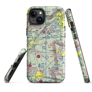 Flying 'T' Ranch Airport (18TX) VFR Sectional  Tough iPhone Case