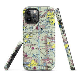 Flying 'T' Ranch Airport (18TX) VFR Sectional  Tough iPhone Case