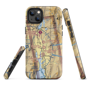 Flying A Ranch Airport (ID59) VFR Sectional  Tough iPhone Case