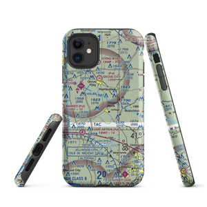Flying Acres Airport (0PN2) VFR Sectional  Tough iPhone Case