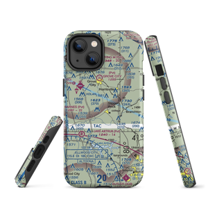 Flying Acres Airport (0PN2) VFR Sectional  Tough iPhone Case