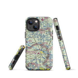 Flying Acres Airport (OI49) VFR Sectional  Tough iPhone Case