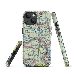 Flying Acres Airport (OI49) VFR Sectional  Tough iPhone Case