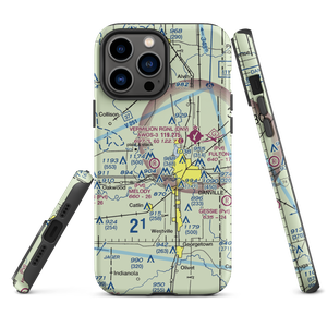 Flying B Ranch Airport (0IL3) VFR Sectional  Tough iPhone Case