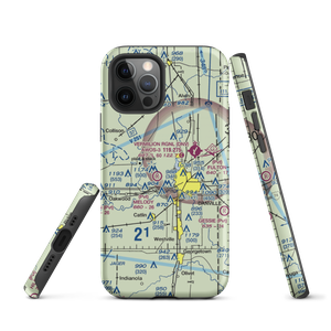 Flying B Ranch Airport (0IL3) VFR Sectional  Tough iPhone Case