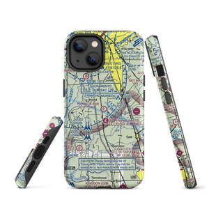 Flying B Ranch Airport (CN38) VFR Sectional  Tough iPhone Case