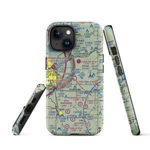 Flying Bar H Ranch Airport (MO2) VFR Sectional  Tough iPhone Case