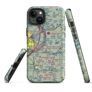 Flying Bar H Ranch Airport (MO2) VFR Sectional  Tough iPhone Case