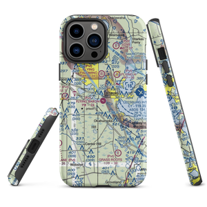 Flying Baron Estates Airport (10FA) VFR Sectional  Tough iPhone Case
