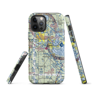 Flying Baron Estates Airport (10FA) VFR Sectional  Tough iPhone Case