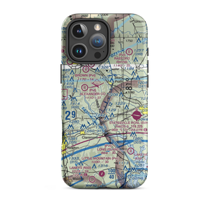 Flying Bj Airport (3NC5) VFR Sectional  Tough iPhone Case