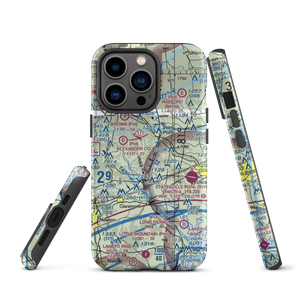 Flying Bj Airport (3NC5) VFR Sectional  Tough iPhone Case
