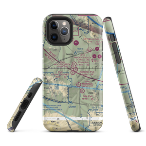 Flying Bucket Ranch Airport (0AZ4) VFR Sectional  Tough iPhone Case