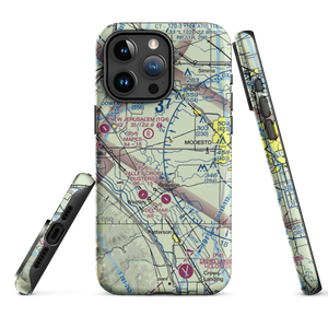 Flying Bull Airport (CN44) VFR Sectional  Tough iPhone Case