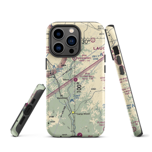 Flying Bull Ranch Airport (TA52) VFR Sectional  Tough iPhone Case