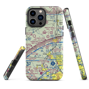 Flying C Airport (T87) VFR Sectional  Tough iPhone Case
