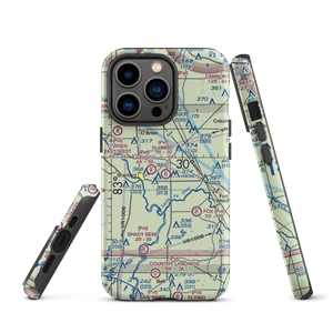 Flying C Farm Airport (FD16) VFR Sectional  Tough iPhone Case