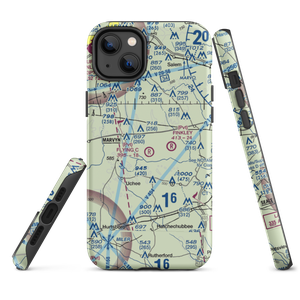 Flying C's Plantation Airport (AL51) VFR Sectional  Tough iPhone Case