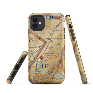 Flying Cal Ute Rancheros Airport (UT15) VFR Sectional  Tough iPhone Case