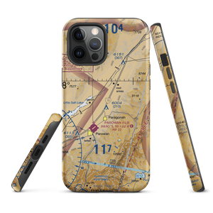 Flying Cal Ute Rancheros Airport (UT15) VFR Sectional  Tough iPhone Case