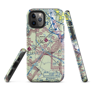 Flying Circus Aerodrome (3VA3) VFR Sectional  Tough iPhone Case