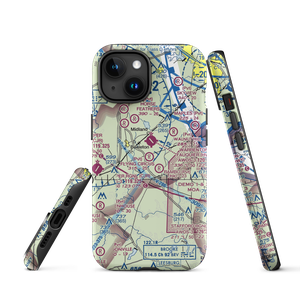 Flying Circus Aerodrome (3VA3) VFR Sectional  Tough iPhone Case